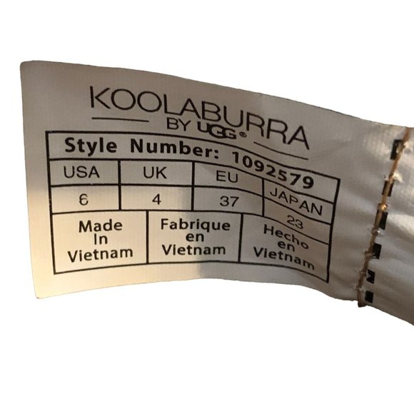 Koolaburra by UGG Skyller Suede Tassel Booties Womens 6 SN 1092579 - Picture 6 of 6